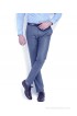 Ad & Av Premium Polyviscose Blue Formal Trouser